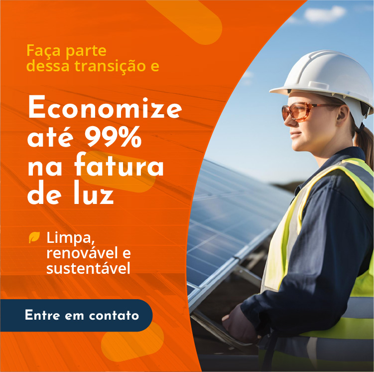 Economize até 99% na fatura de luz