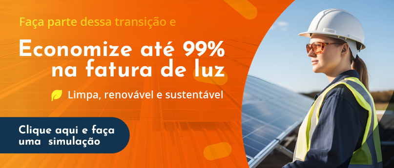 Economize até 99% na fatura de luz